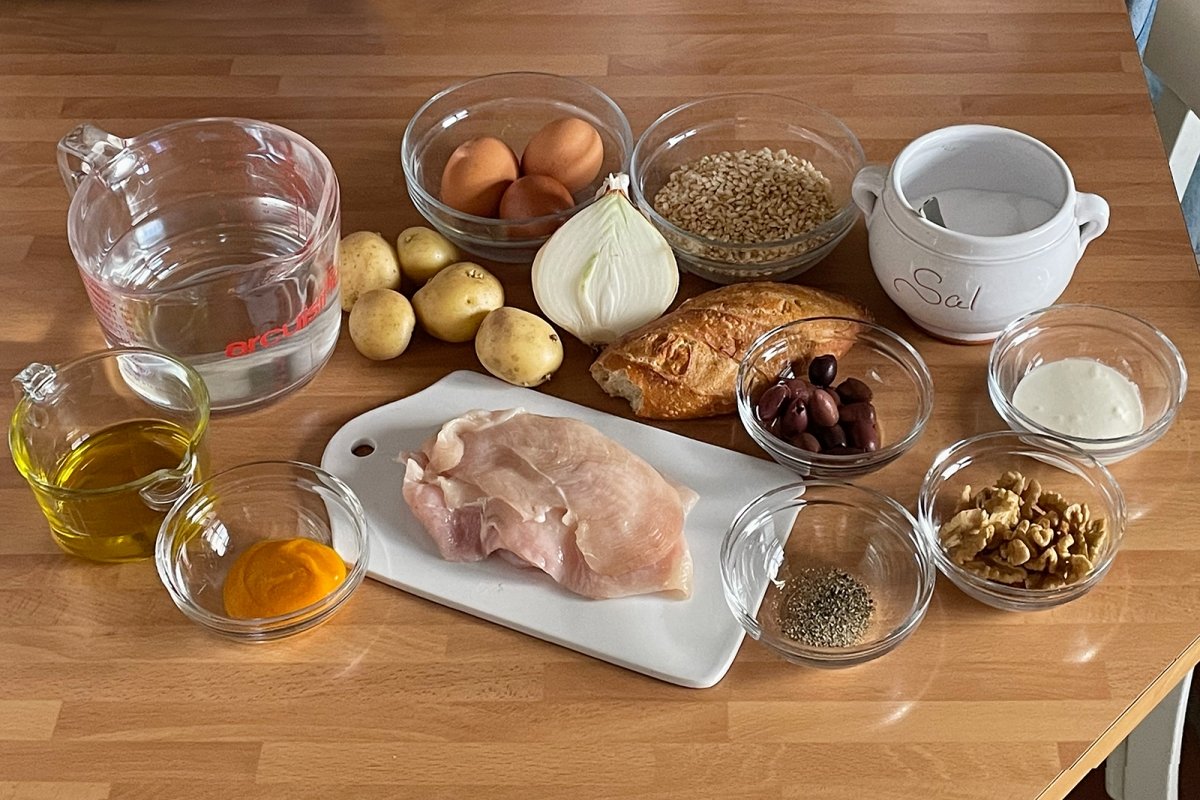 Preparación Ají de Gallina