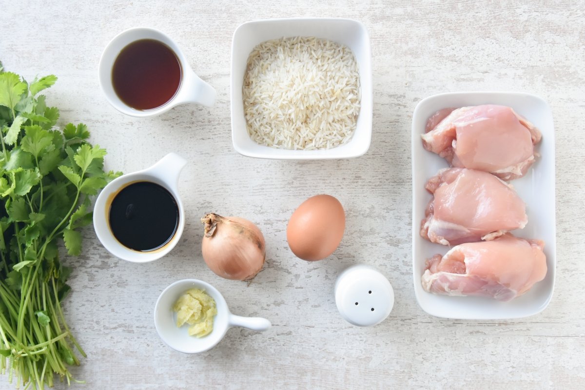 Preparación Arroz Chaufa